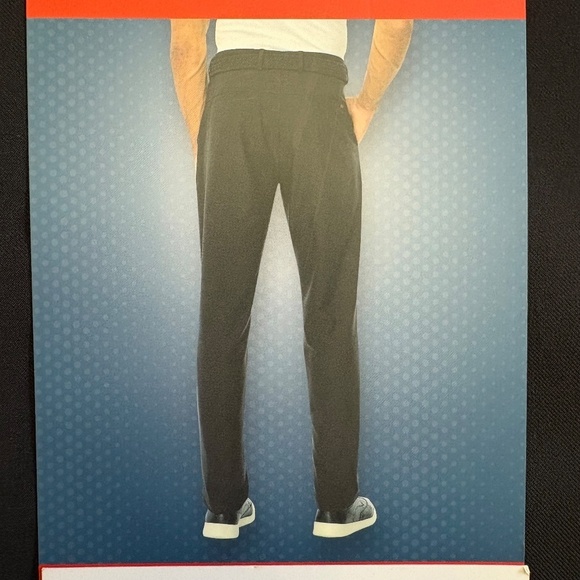 Greg Norman 34x32 Men’s Performance Flex Waistband Pants, Black NWT - Picture 6 of 16